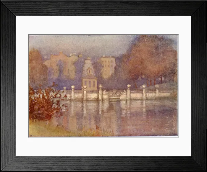 Framed Print : The Serpentine in Hyde Park Framed Print : The Serpentine in Hyde Park