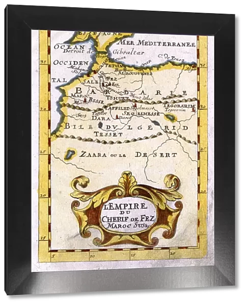 MAP  /  AFRICA  /  MOROCCO 1719