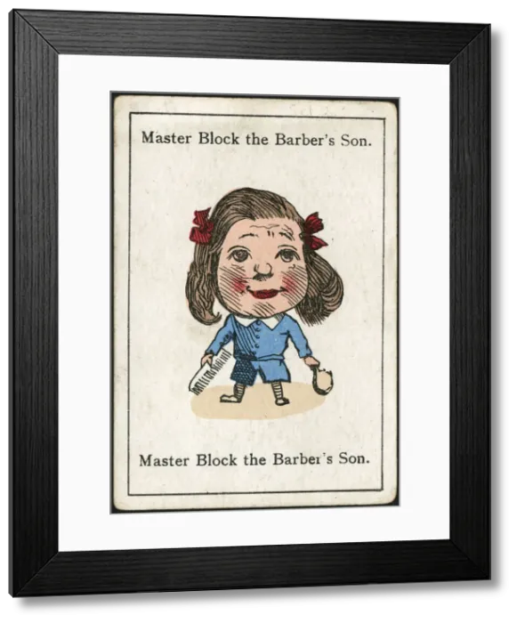 Framed Print : BARBER / MSTR BLOCK Framed Print : BARBER / MSTR BLOCK