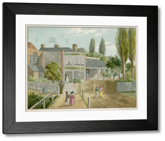Framed Print : LONDON / ROTHERHITHE / 1839 Framed Print : LONDON / ROTHERHITHE / 1839