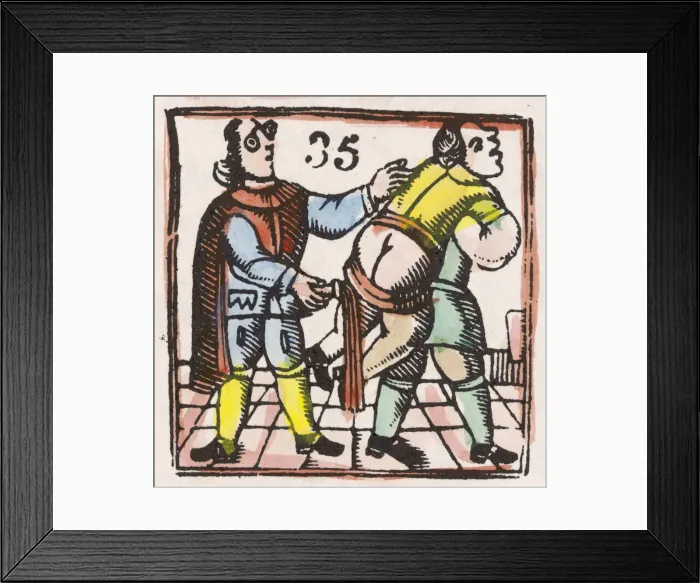 Framed Print : 17th century Offender flogged Framed Print : 17th century Offender flogged