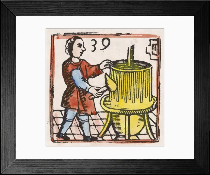 Framed Print : C17 CANDLE MAKER / 39 Framed Print : C17 CANDLE MAKER / 39