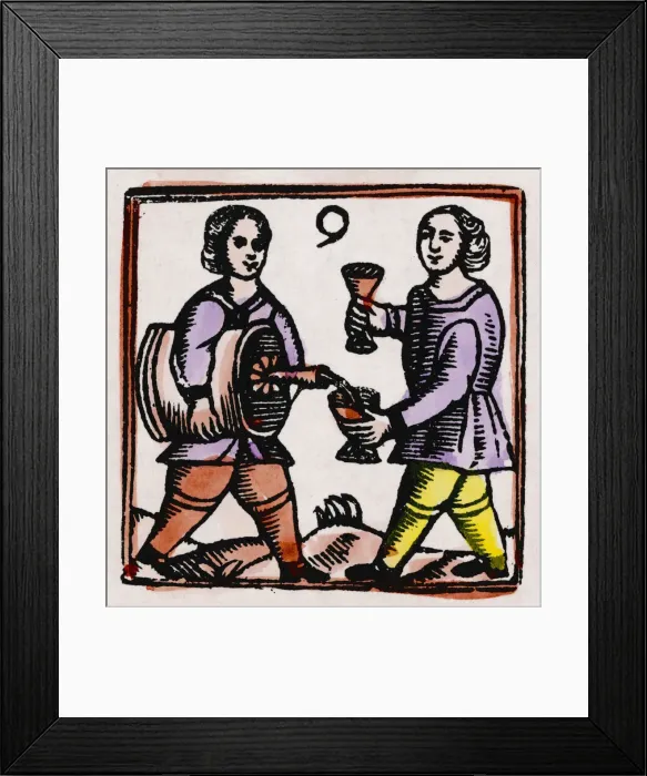 Framed Print : 17th century Vintner Framed Print : 17th century Vintner
