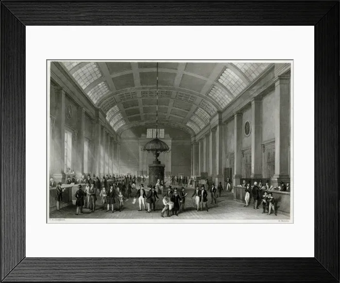 Framed Print : Custom House, London Framed Print : Custom House, London