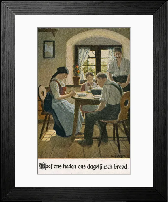 Framed Print : LORDS PRAYER Framed Print : LORDS PRAYER