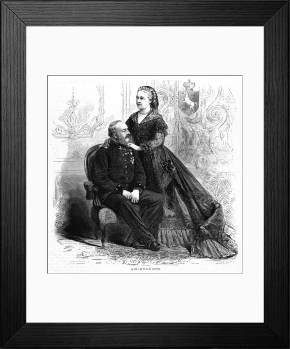 Framed Print : GEORG V & QUEEN 1868 GEORG V & QUEEN 1868 Framed Print : GEORG V & QUEEN 1868 GEORG V & QUEEN 1868