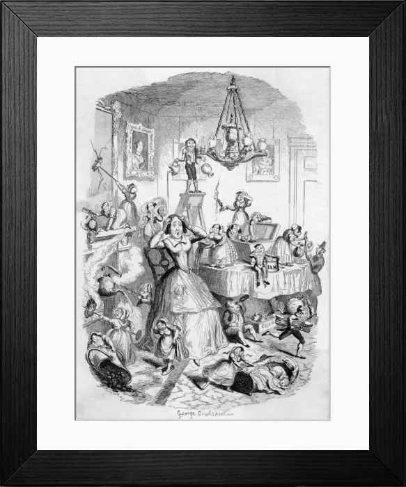 Framed Print : MISTRESS AND SERVANTS