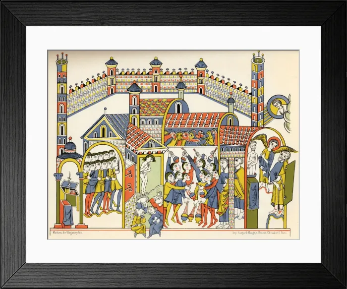Framed Print : ADORATION OF IDOLS (C10) Framed Print : ADORATION OF IDOLS (C10)