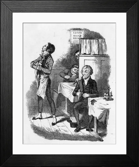 Framed Print : REFORM DINING ROOM Framed Print : REFORM DINING ROOM