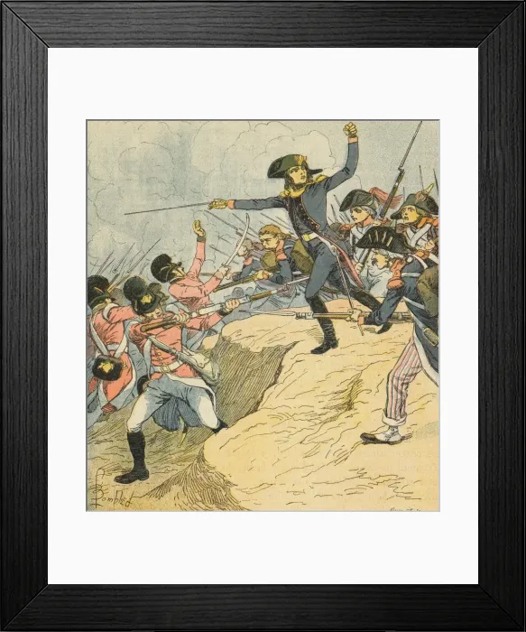 Framed Print : WOUNDED AT TOULON Framed Print : WOUNDED AT TOULON