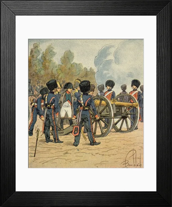 Framed Print : NAPOLEON AT MONTEREAU Framed Print : NAPOLEON AT MONTEREAU