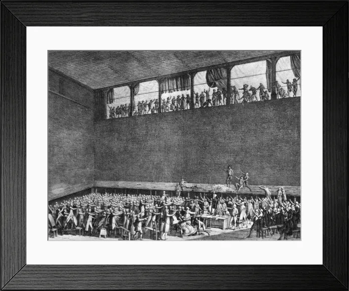 Framed Print : TENNIS COURT OATH Framed Print : TENNIS COURT OATH