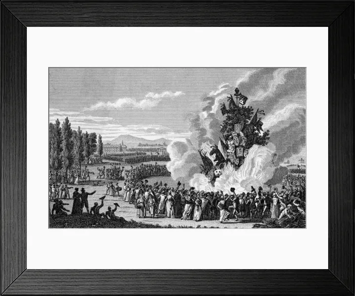 Framed Print : BASTILLE CELEBRATED Framed Print : BASTILLE CELEBRATED