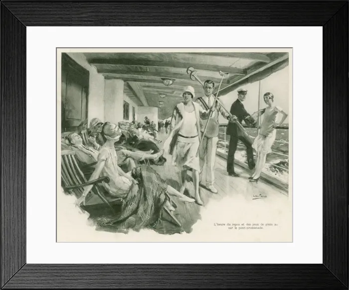 Framed Print : GAMES ON A CRUISE SHIP Framed Print : GAMES ON A CRUISE SHIP