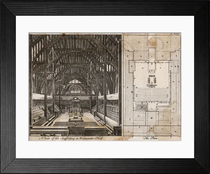 Framed Print : LONDON / WESTMINSTER HALL Framed Print : LONDON / WESTMINSTER HALL