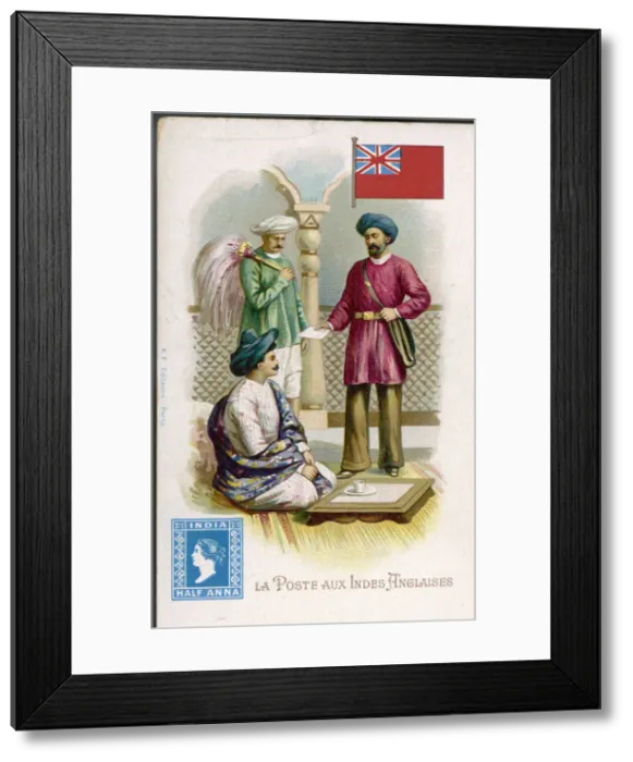 Framed Print : Indian Postman Framed Print : Indian Postman