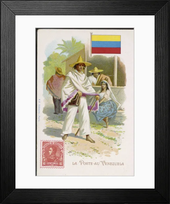 Framed Print : Postman of Venezuela Framed Print : Postman of Venezuela