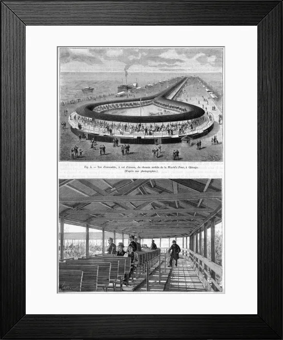 Framed Print : EXHIBITION / CHICAGO 1893 Framed Print : EXHIBITION / CHICAGO 1893