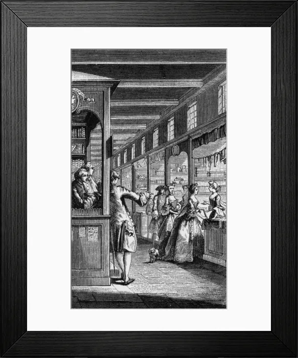 Framed Print : BOUTIQUES / PALAIS ROYAL Framed Print : BOUTIQUES / PALAIS ROYAL