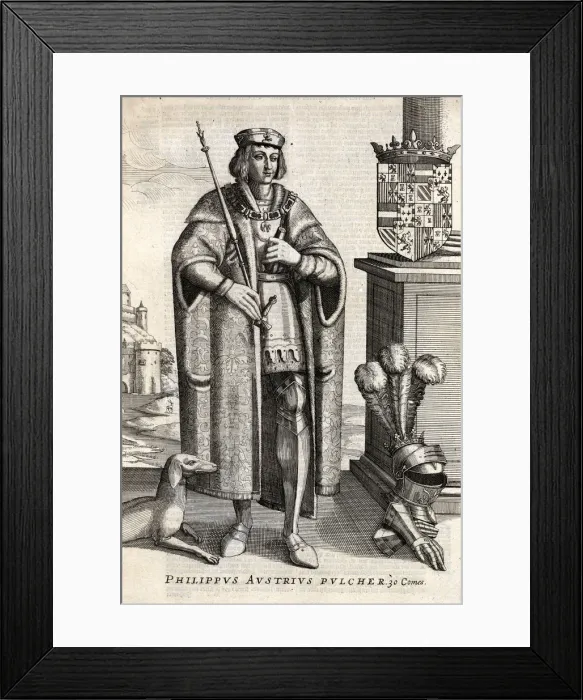 Framed Print : PHILIP I / SPAIN / DUTCH PIC Framed Print : PHILIP I / SPAIN / DUTCH PIC