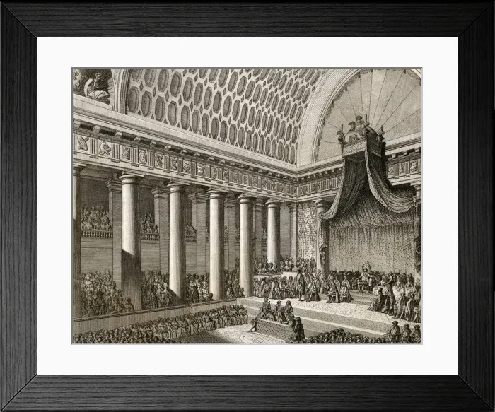 Framed Print : STATES-GENERAL OPENED Framed Print : STATES-GENERAL OPENED