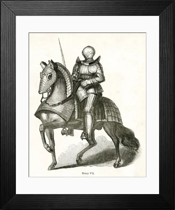 Framed Print : Henry VII of Engalnd Framed Print : Henry VII of Engalnd