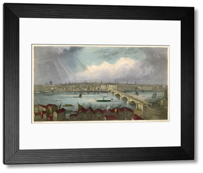 Framed Print : London from St Saviours Framed Print : London from St Saviours