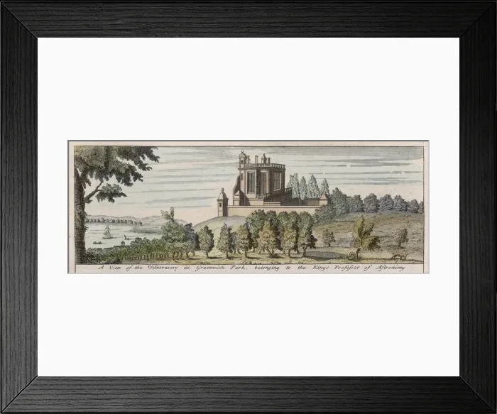 Framed Print : GREENWICH OBSERVATORY Framed Print : GREENWICH OBSERVATORY