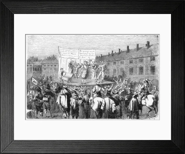 Framed Print : THEATRE DE TABARIN Framed Print : THEATRE DE TABARIN