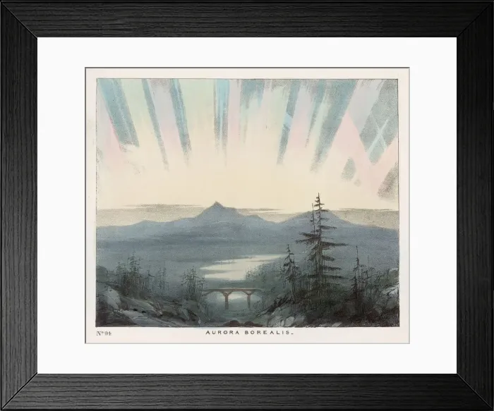 Framed Print : BLUNT / N. EUROPE AURORA Framed Print : BLUNT / N. EUROPE AURORA