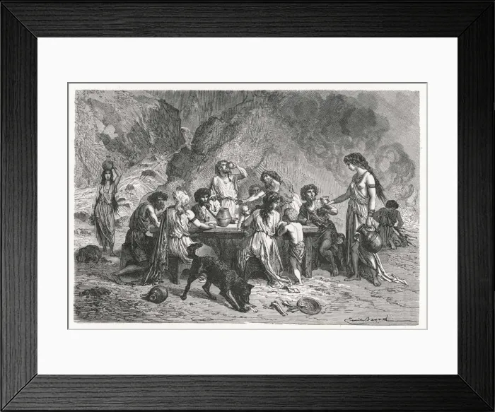 Framed Print : BRONZE AGE BANQUET Framed Print : BRONZE AGE BANQUET
