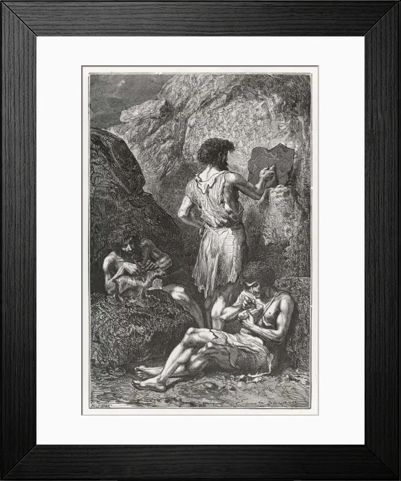 Framed Print : BRONZE AGE ARTISTS Framed Print : BRONZE AGE ARTISTS