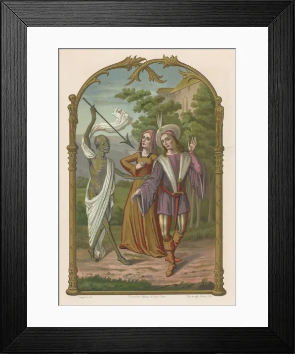 Framed Print : DEATH / DO US PART (C15) Framed Print : DEATH / DO US PART (C15)