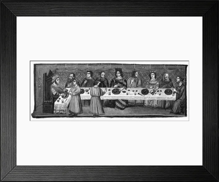Framed Print : C14 BANQUET / DE CESARE Framed Print : C14 BANQUET / DE CESARE