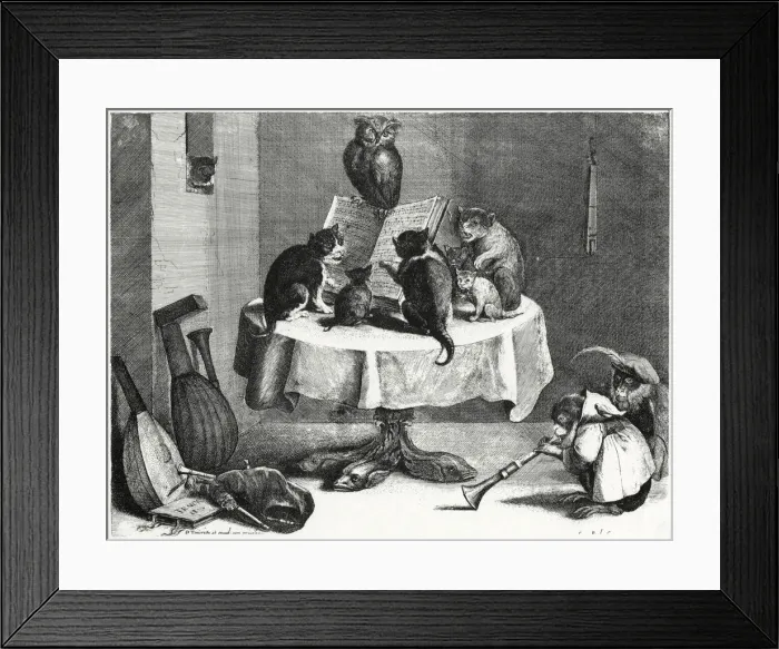 Framed Print : ANIMAL CONCERT Framed Print : ANIMAL CONCERT