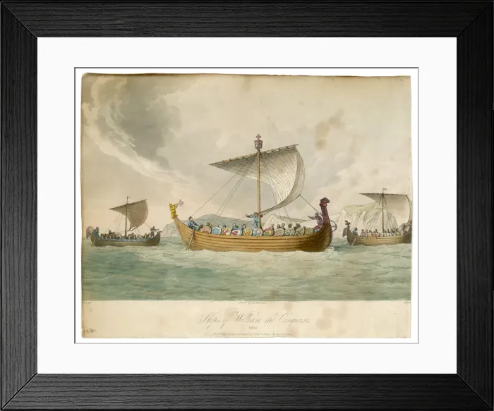 Framed Print : WILLIAM / CONQUEROR / SHIPS Framed Print : WILLIAM / CONQUEROR / SHIPS