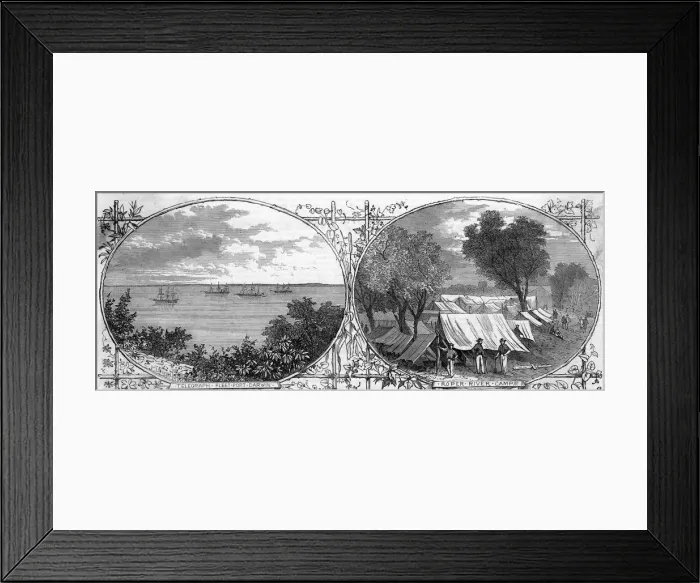 Framed Print : TELEGRAPH / AUSTRALIA / 1873 Framed Print : TELEGRAPH / AUSTRALIA / 1873