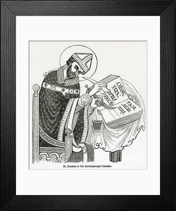 Framed Print : DANSTAN / QUILL PEN Framed Print : DANSTAN / QUILL PEN