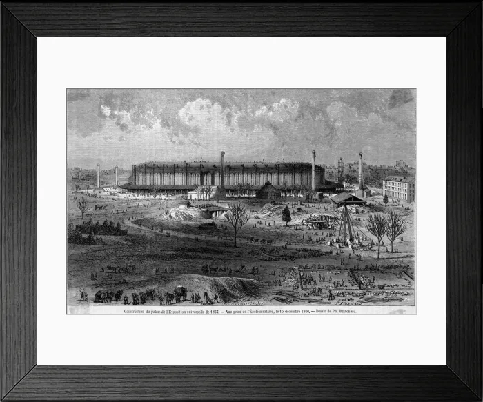 Framed Print : EXHIBITIONS / PARIS / 1867 Framed Print : EXHIBITIONS / PARIS / 1867