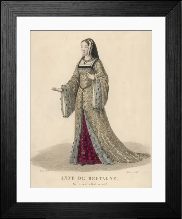 Framed Print : ANNE DE BRETAGNE Framed Print : ANNE DE BRETAGNE