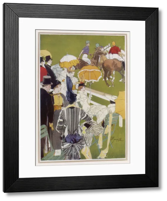Framed Print : SOCIAL / RANELAGH POLO 20C Framed Print : SOCIAL / RANELAGH POLO 20C