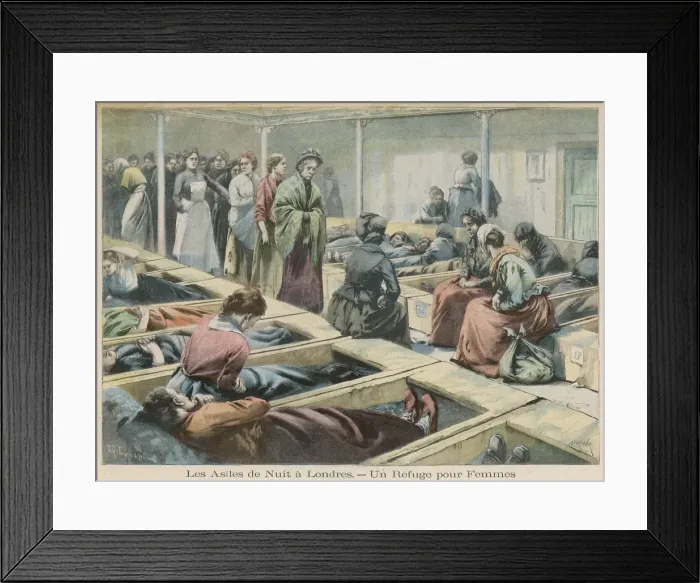 Framed Print : WOMENS NIGHT LODGING Framed Print : WOMENS NIGHT LODGING