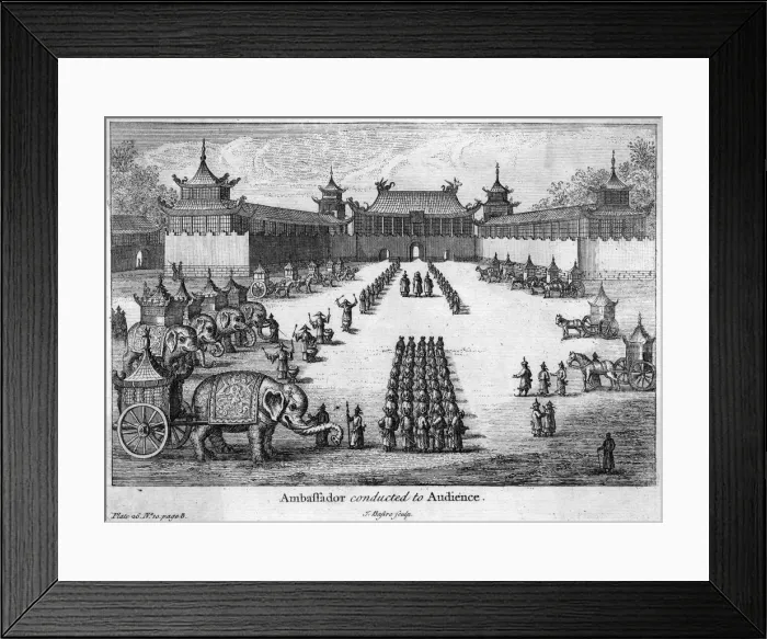 Framed Print : POLITICS / DIPLOMACY / 1752 Framed Print : POLITICS / DIPLOMACY / 1752