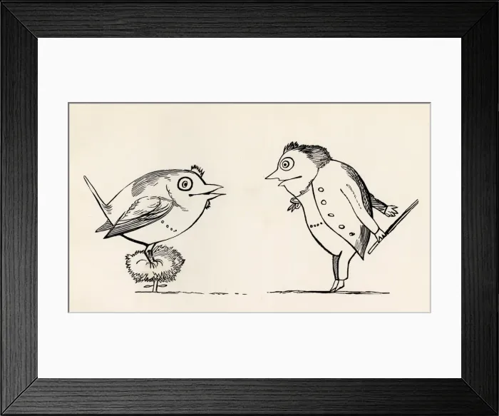Framed Print : LEAR / BOOK OF NONSENSE Framed Print : LEAR / BOOK OF NONSENSE