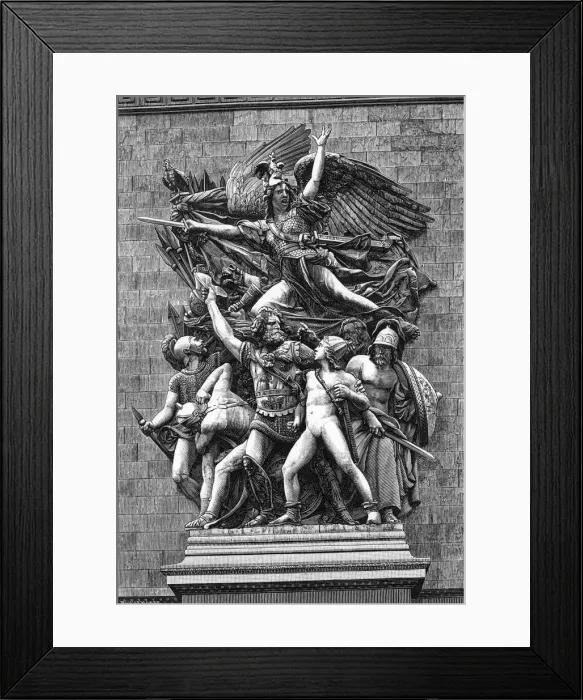 Framed Print : MARSEILLAISE / SCULPTURE Framed Print : MARSEILLAISE / SCULPTURE