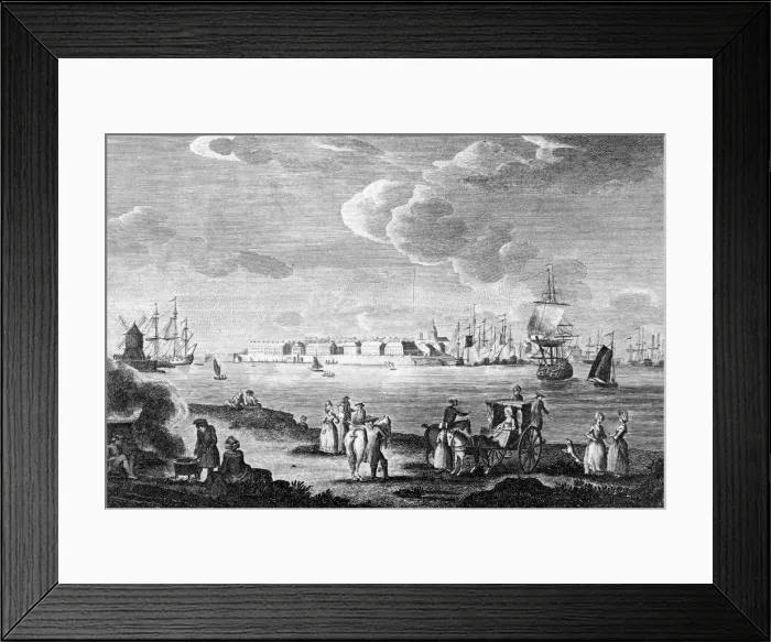 Framed Print : SAINT-MALO HARBOUR Framed Print : SAINT-MALO HARBOUR