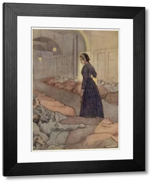 Framed Print : Florence Nightingale - Scutari Framed Print : Florence Nightingale - Scutari