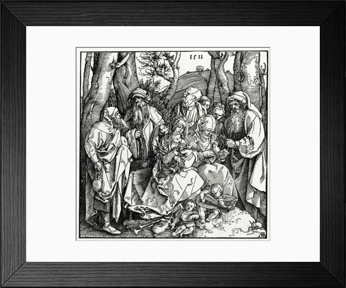 Framed Print : JESUS BORN - DURER Framed Print : JESUS BORN - DURER