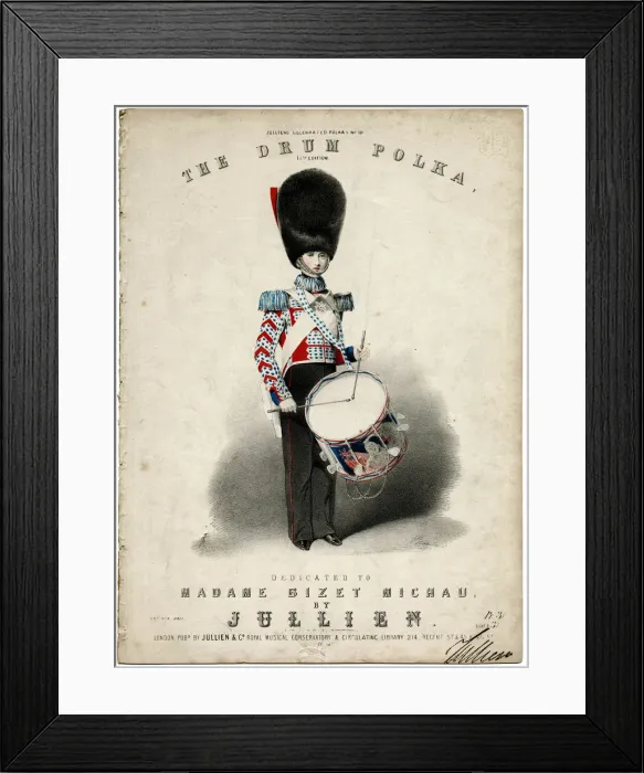 Framed Print : Drummer-boy of the British Army Date: circa 1850 Framed Print : Drummer-boy of the British Army Date: circa 1850