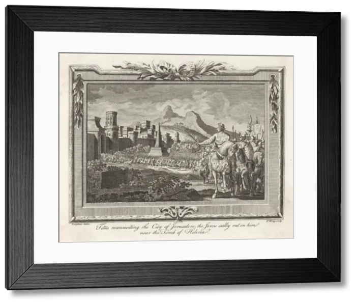 Framed Print : TITUS AT JERUSALEM Framed Print : TITUS AT JERUSALEM
